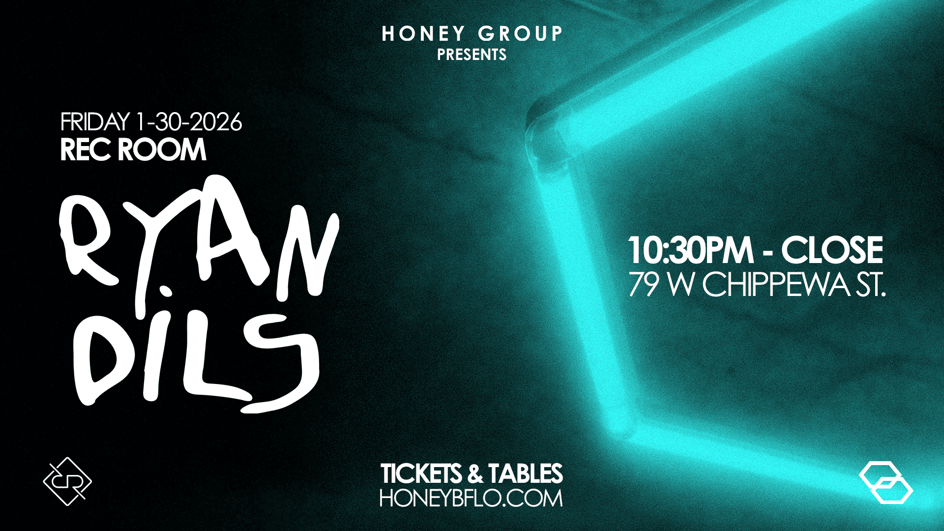 HONEY ⬡ Rec Room: Ryan Dils