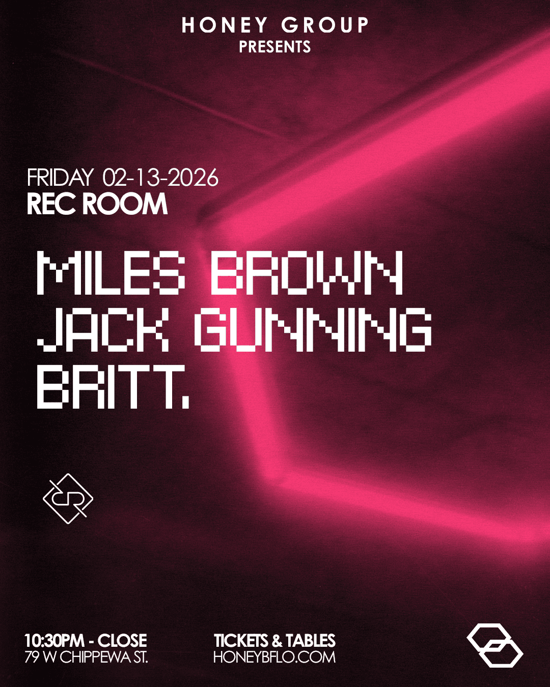 HONEY ⬡ Rec Room: Galentine's Day | Miles Brown, Jack Gunning, britt.
