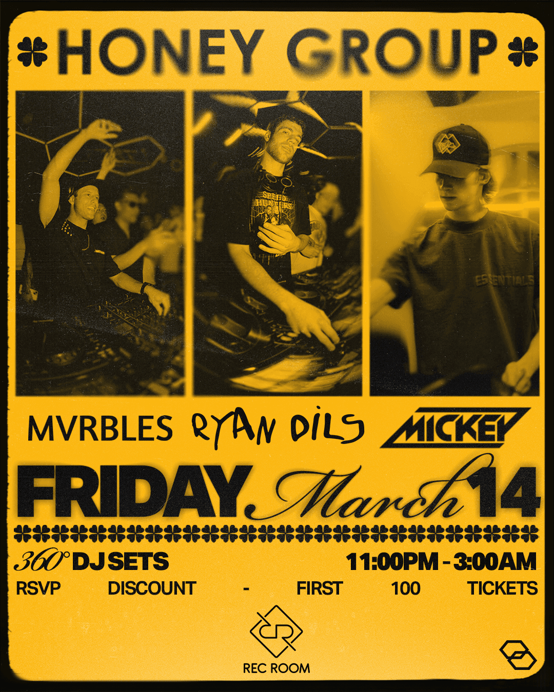 HONEY x REC ROOM