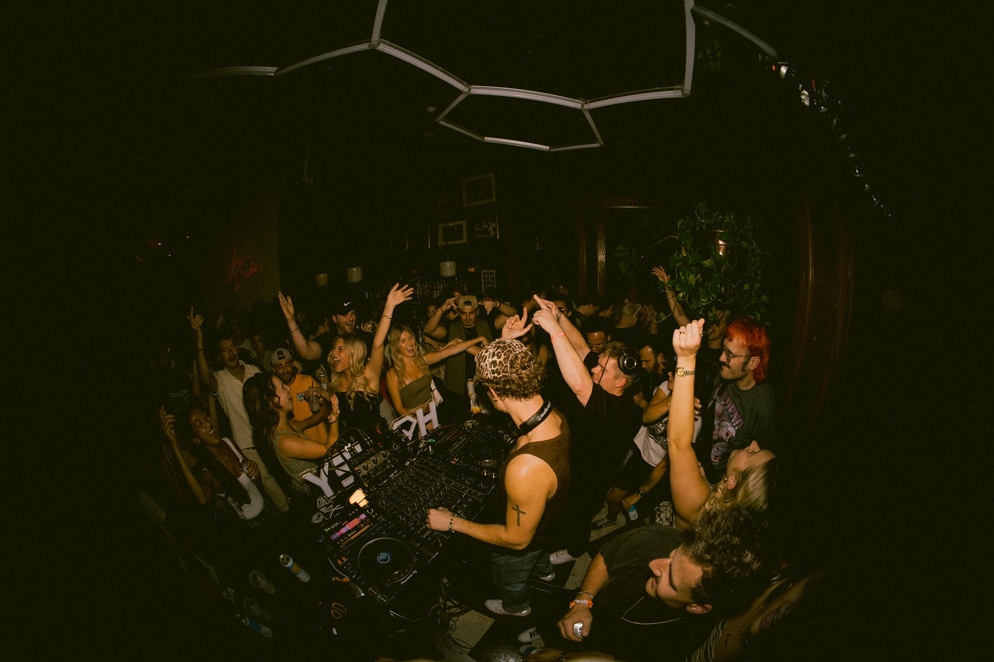 The community at a HONEY dance music event